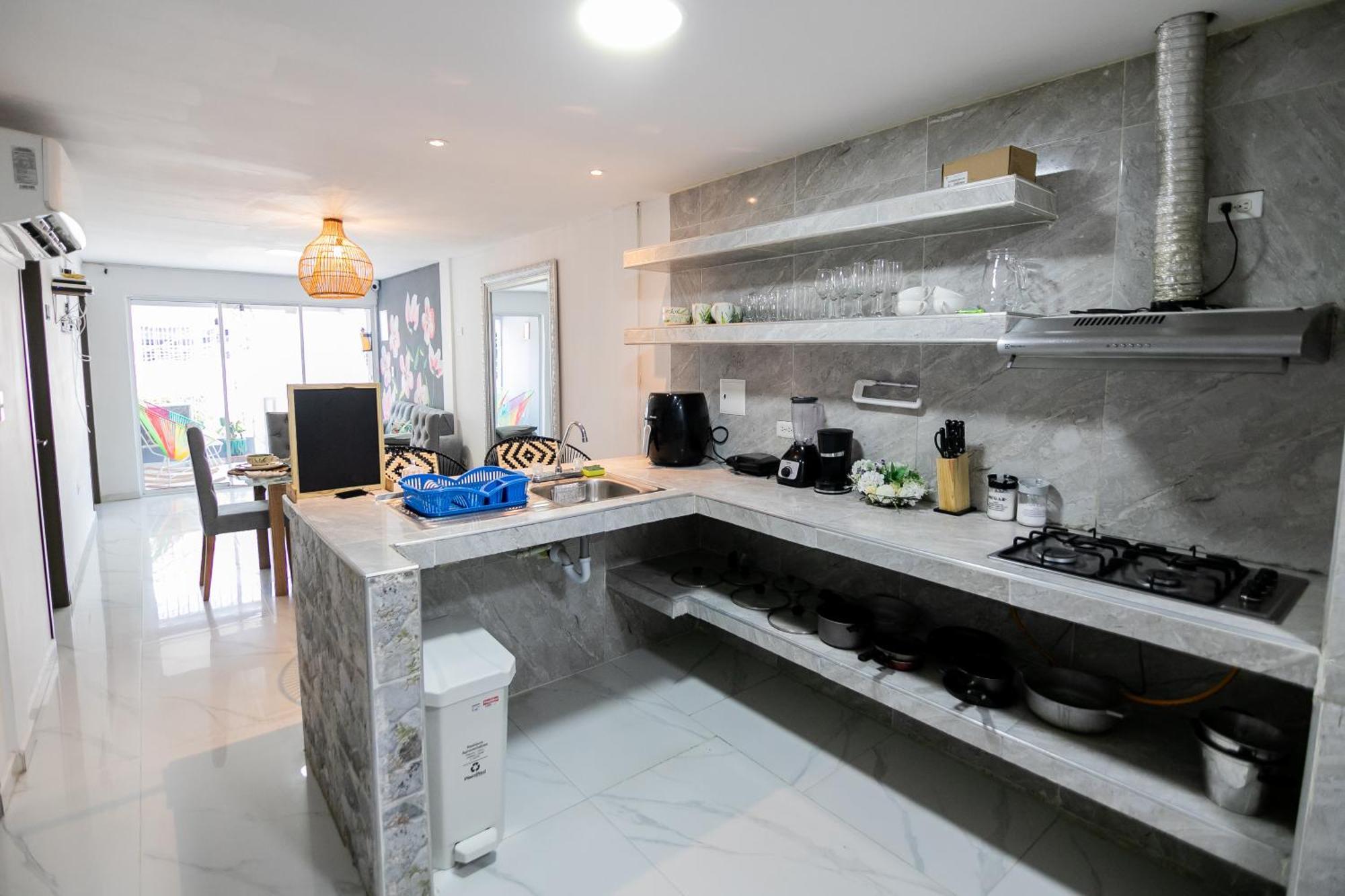 Hospedaje Rosa Blanca Cartagena Eksteriør billede