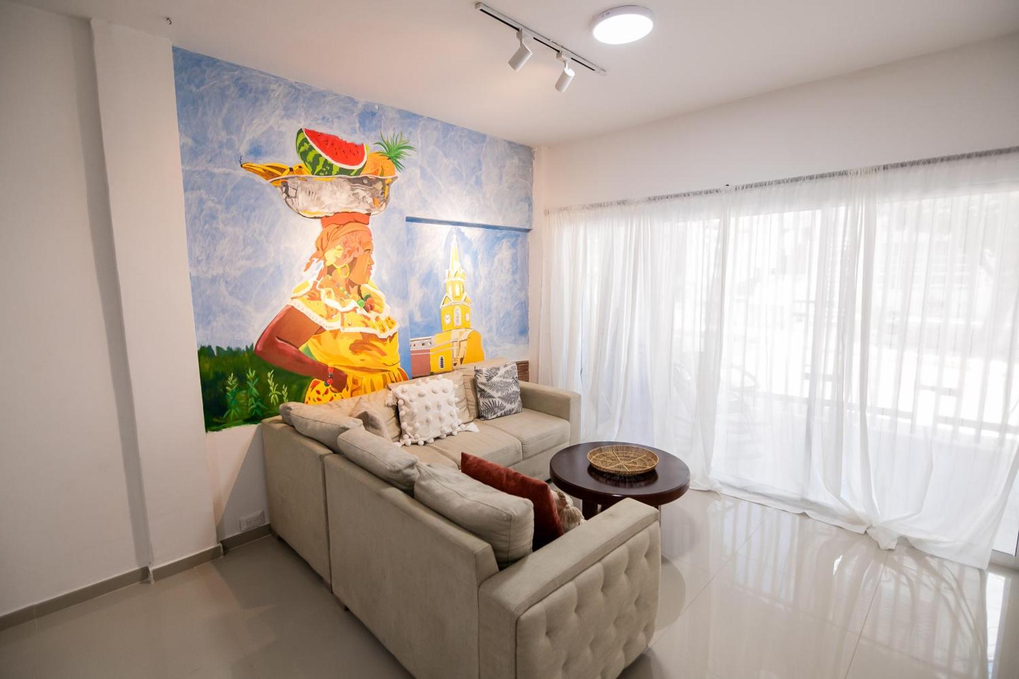 Hospedaje Rosa Blanca Cartagena Eksteriør billede