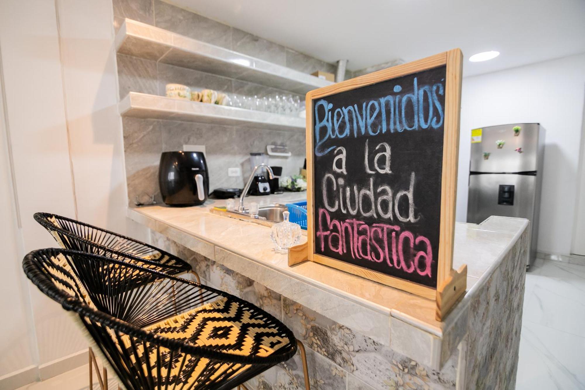 Hospedaje Rosa Blanca Cartagena Eksteriør billede