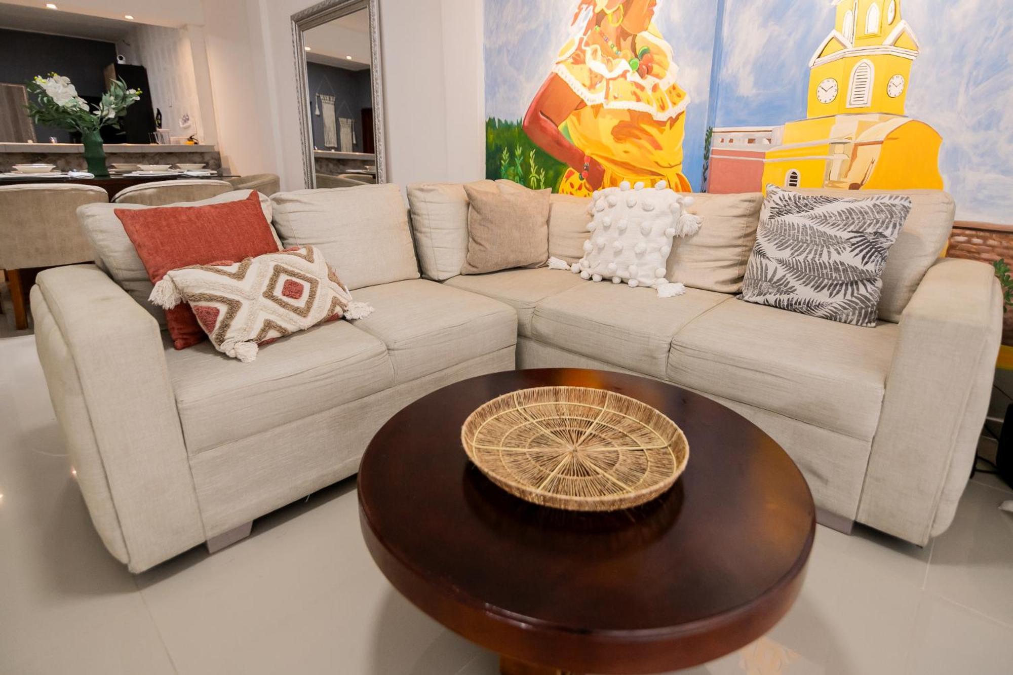 Hospedaje Rosa Blanca Cartagena Eksteriør billede