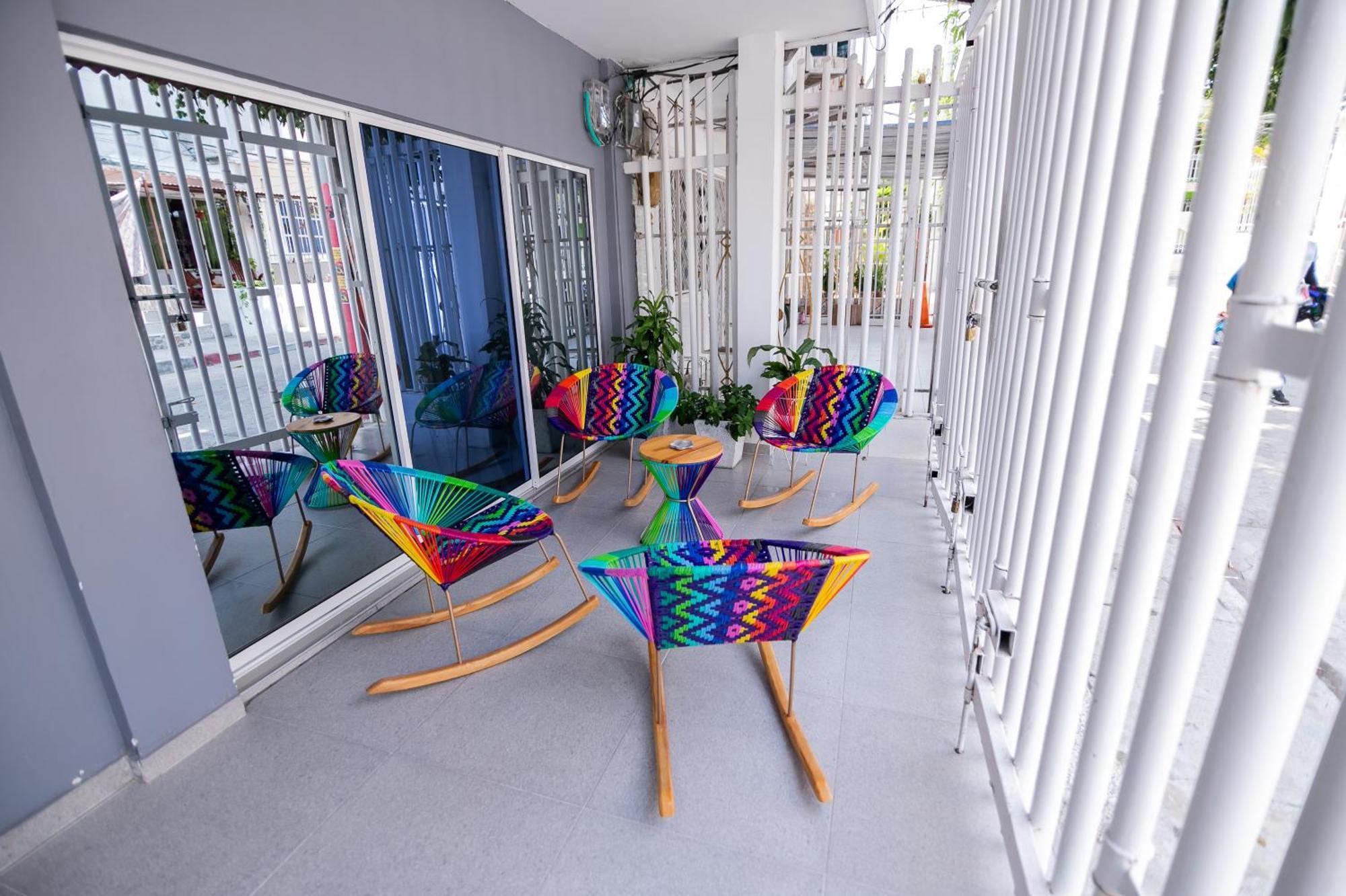 Hospedaje Rosa Blanca Cartagena Eksteriør billede