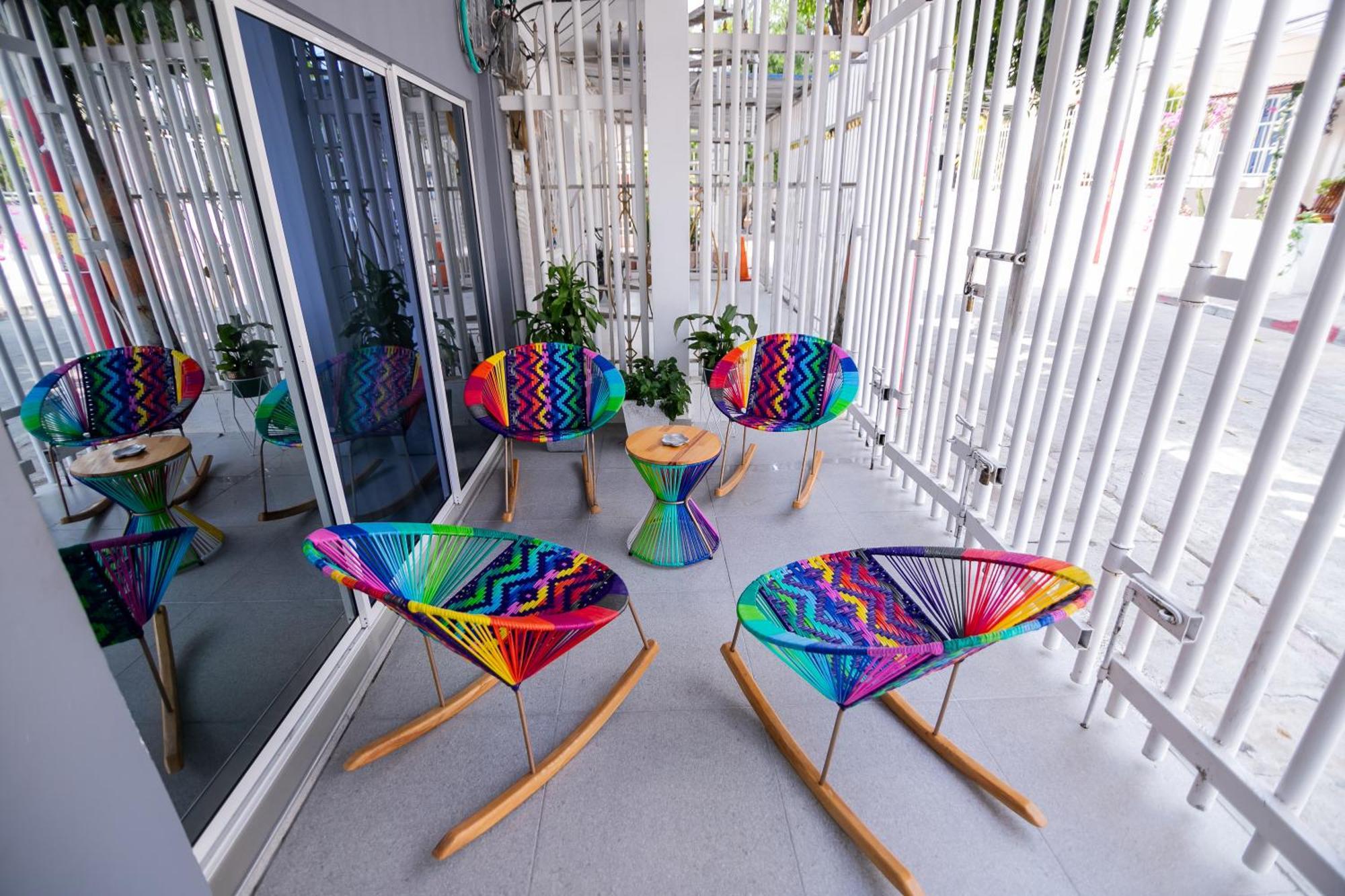 Hospedaje Rosa Blanca Cartagena Eksteriør billede