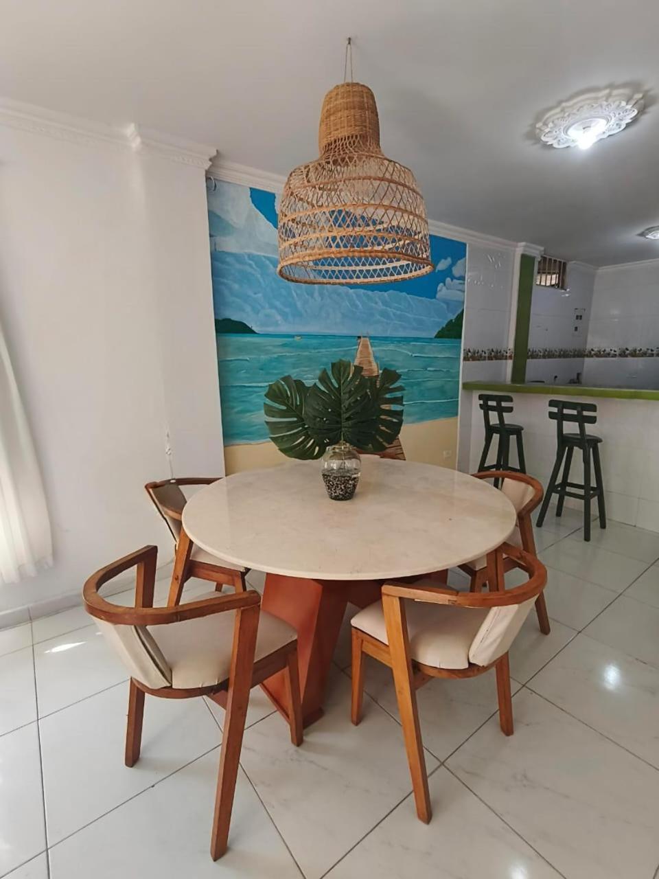 Hospedaje Rosa Blanca Cartagena Eksteriør billede